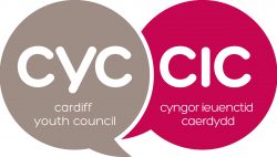 Cardiff Youth Council logo - Cyngor Ieuenctid Caerdydd