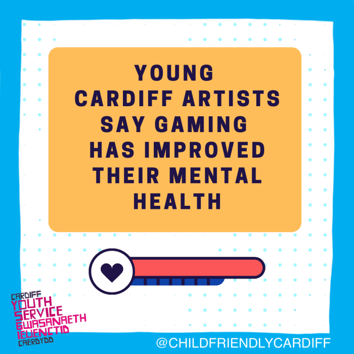 Young Cardiff Artists Say Gaming Improves Their Mental Health